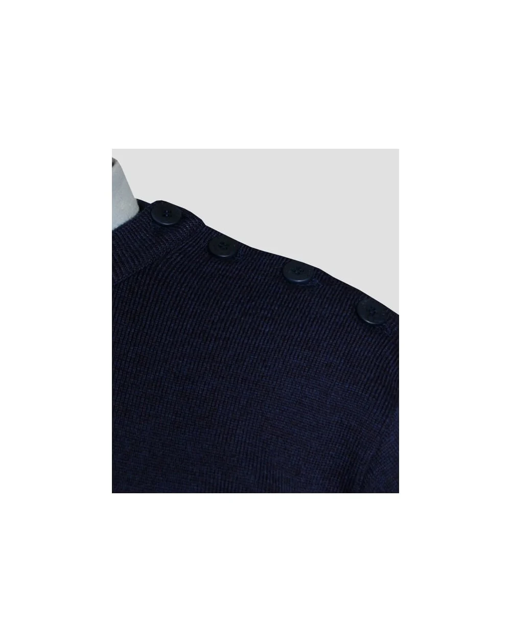Armor-lux Marin Heritage Crew Neck Jumper Navy/black - Image 3