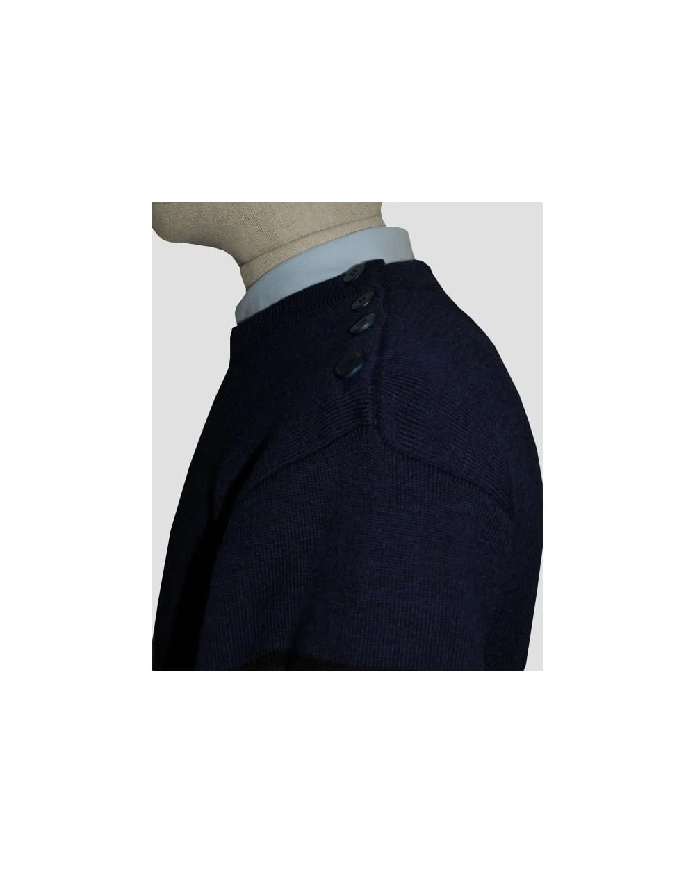 Armor-lux Marin Heritage Crew Neck Jumper Navy/black - Image 4