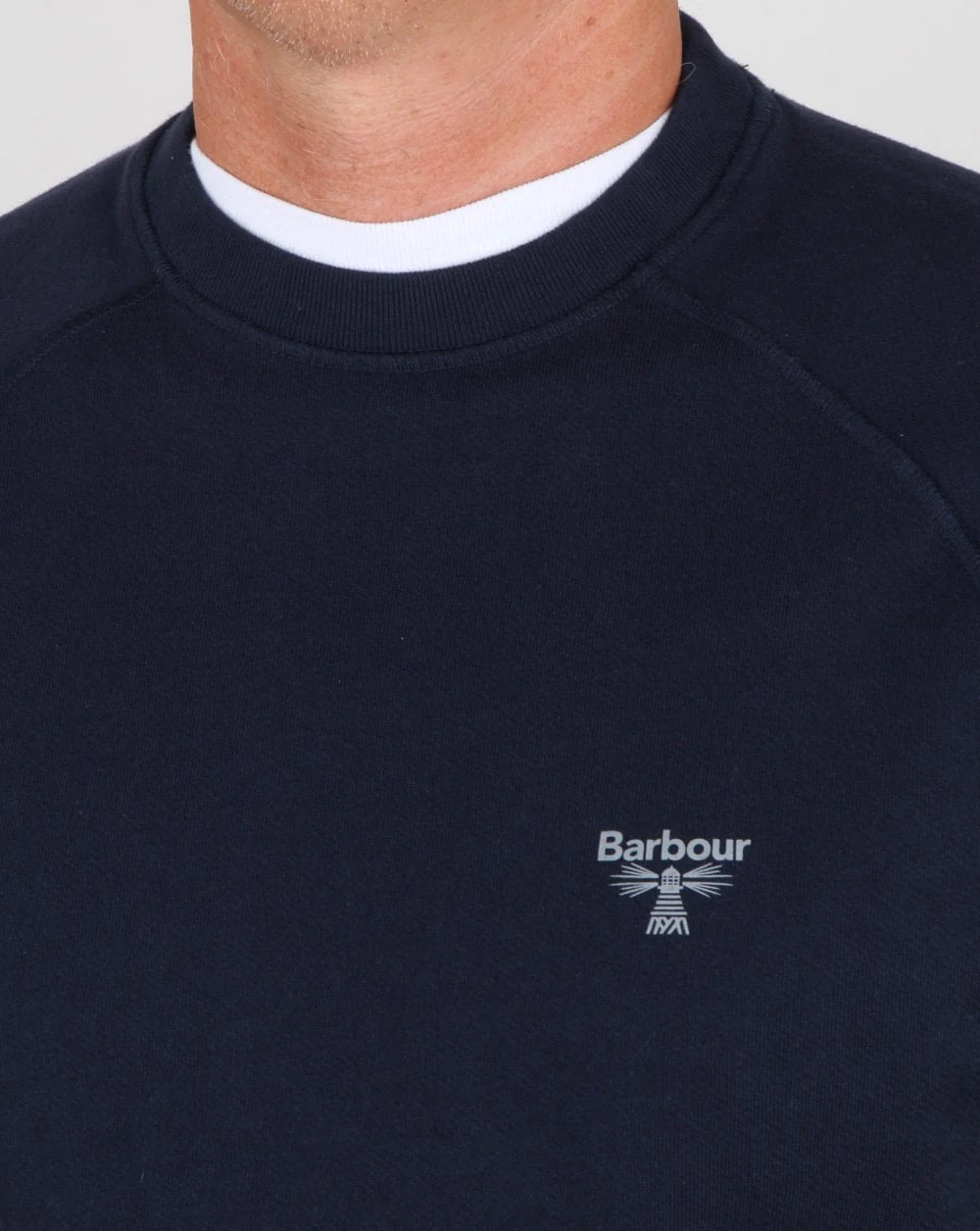 Barbour Beacon Crew Sweatshirt New Navy - Image 2