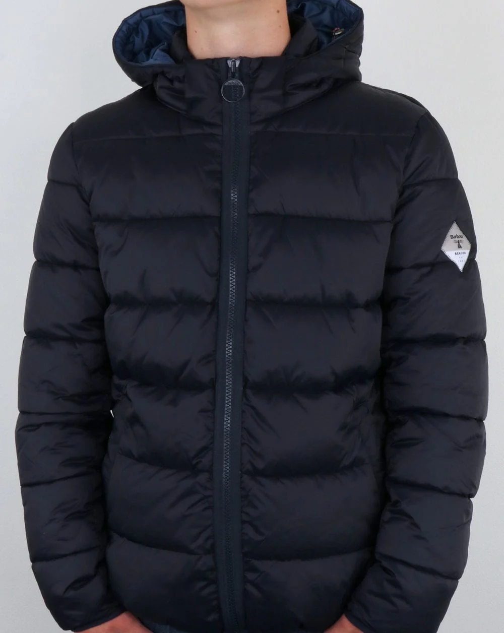 Barbour Beacon Hike Quilted Jacket Navy