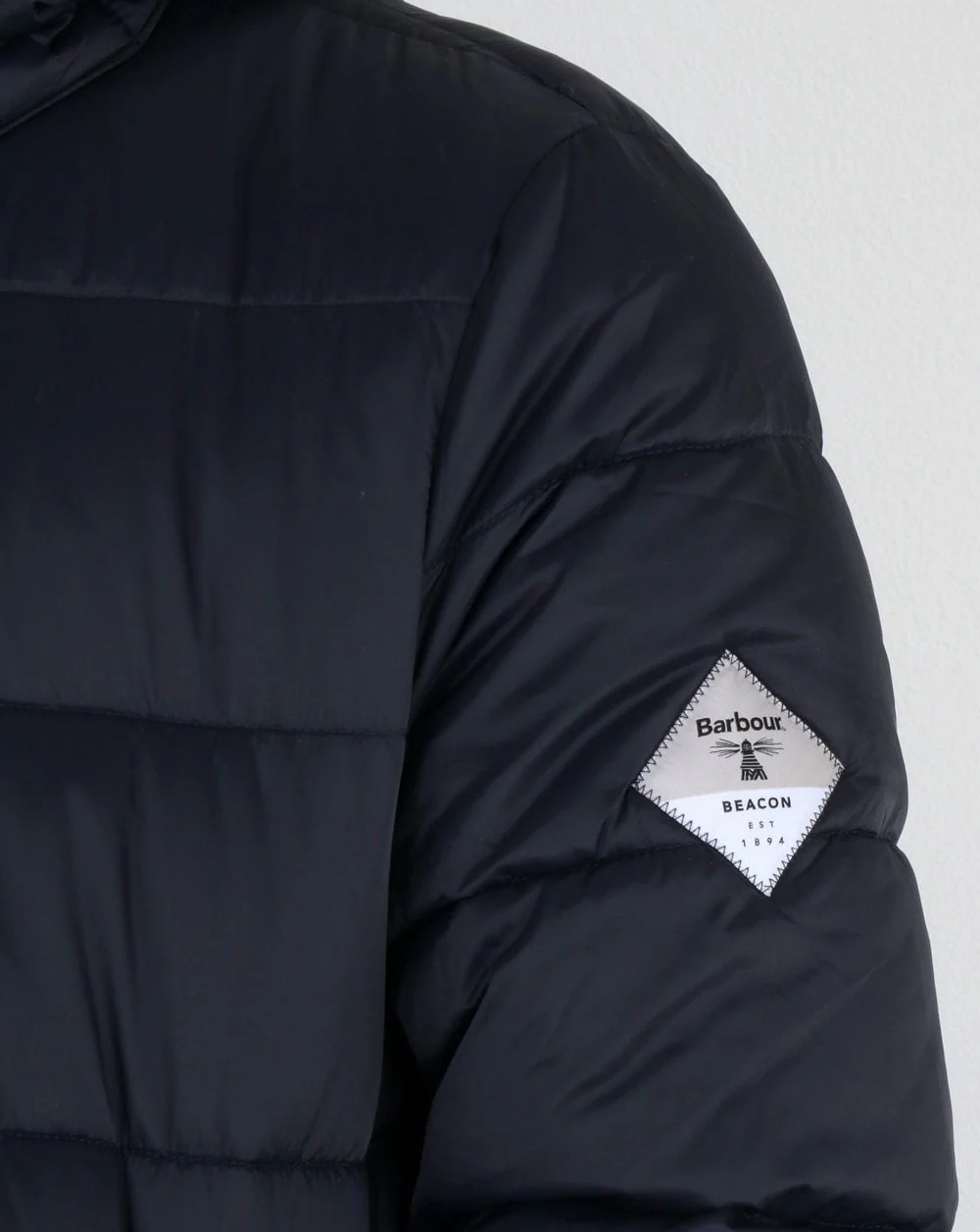 Barbour Beacon Hike Quilted Jacket Navy - Image 3