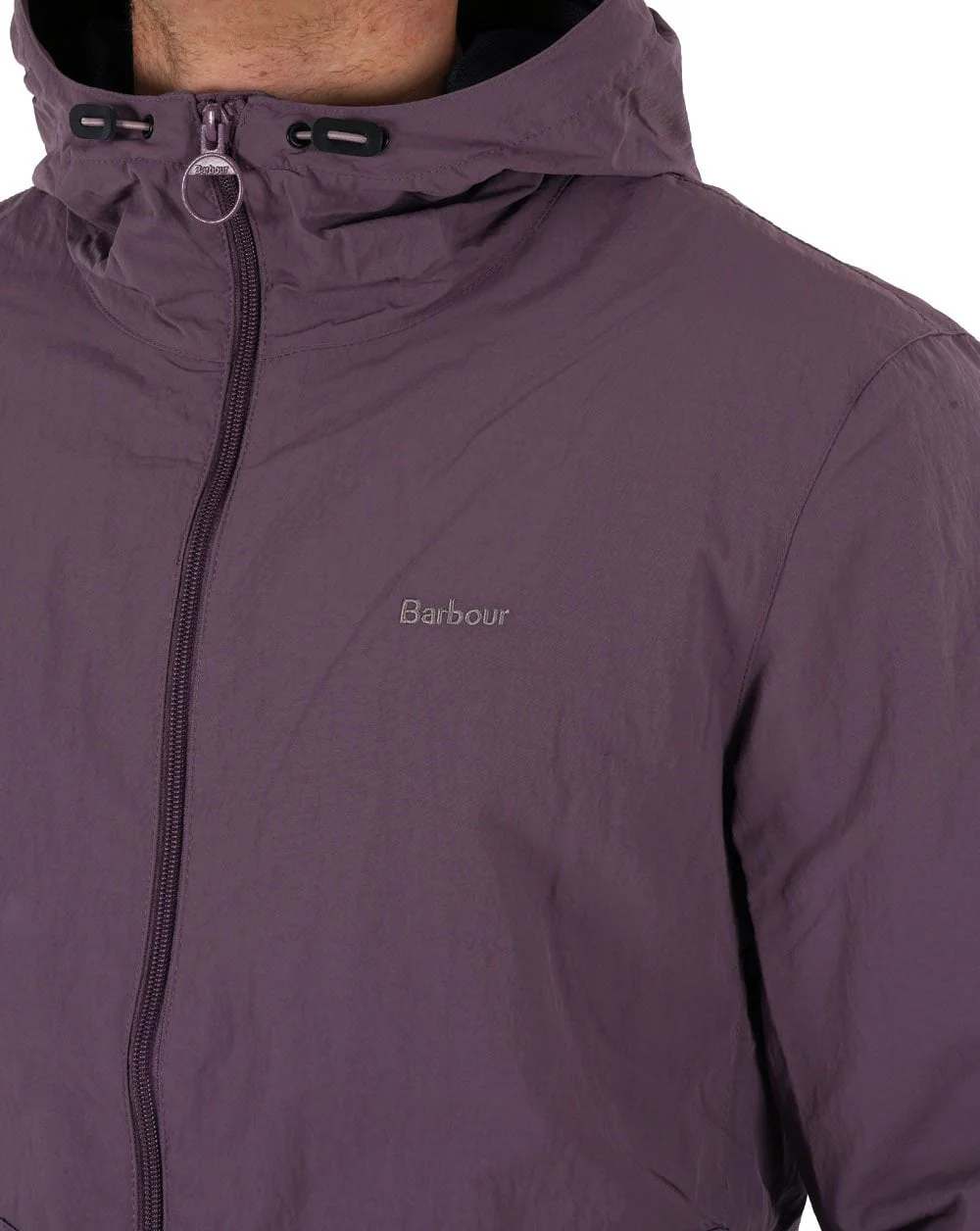 Barbour Berwick Showerproof Jacket Purple Slate - Image 3