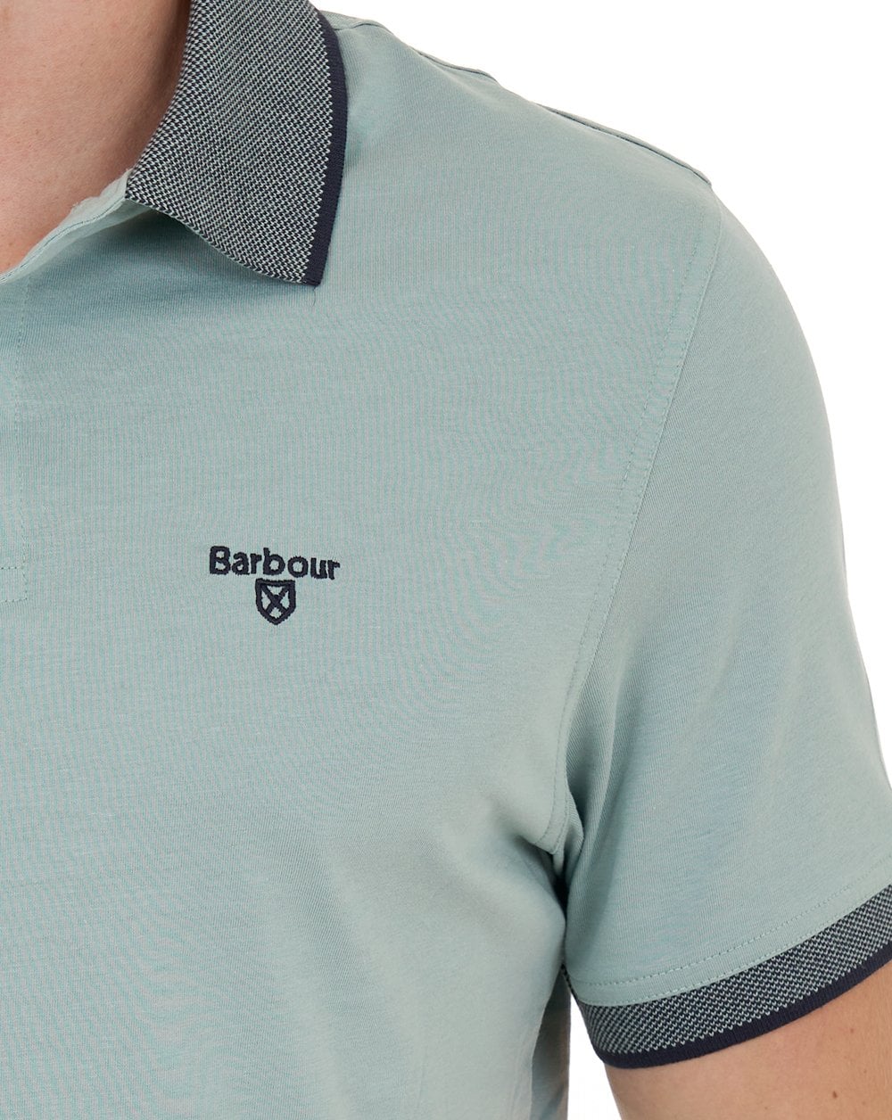 Barbour Cornsay Polo Shirt Slate - Image 5