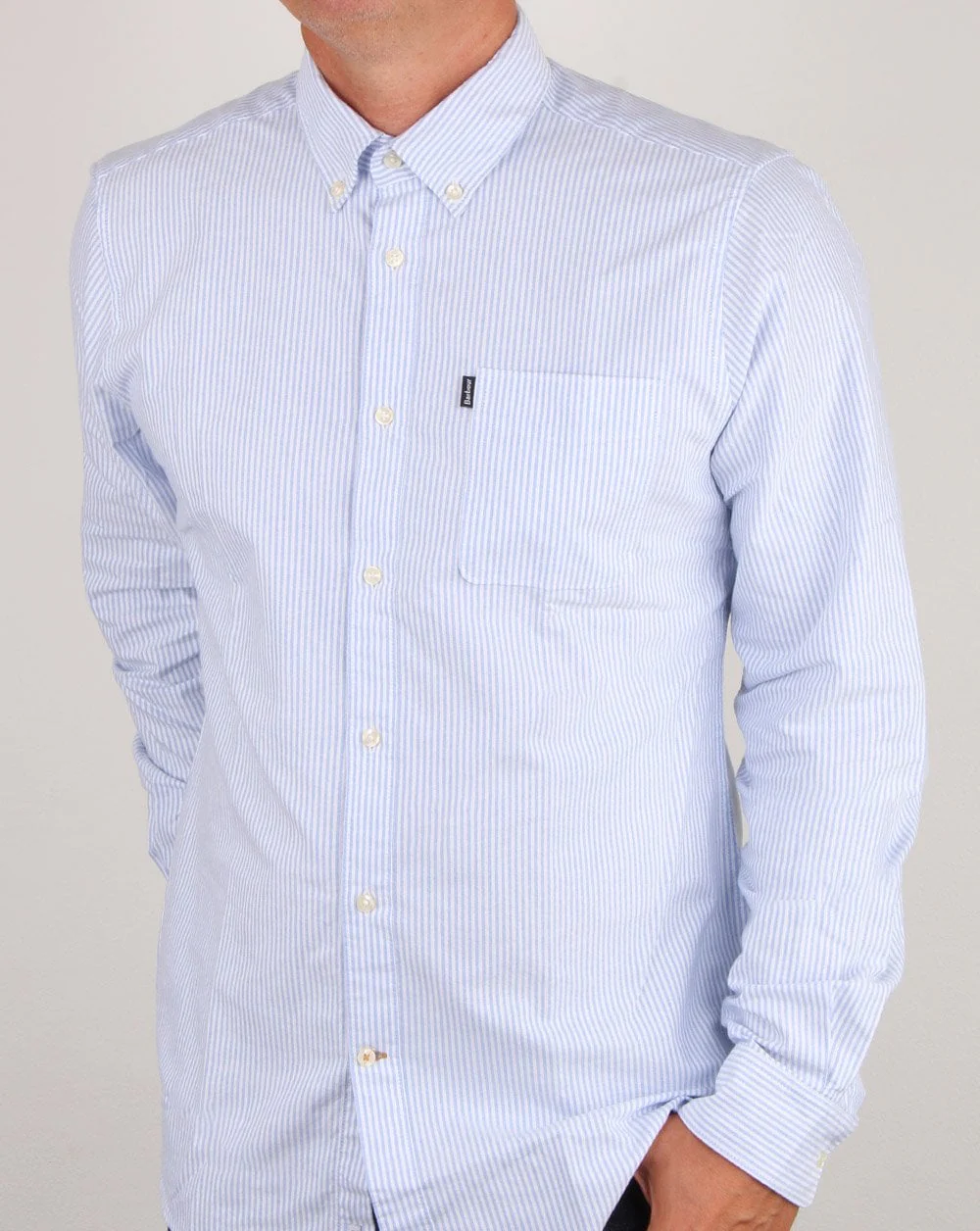 Barbour Endsleigh Oxford Shirt Sky - Image 4