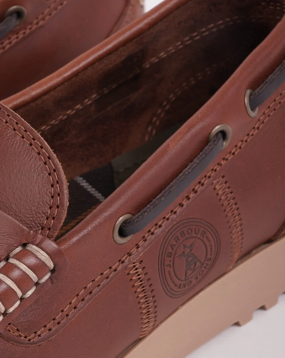 Barbour Fairway Shoe Cognac - Image 2