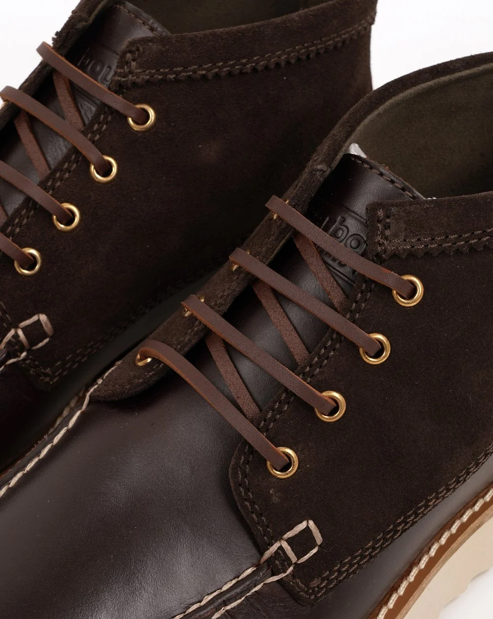 Barbour Hadston Chukka Boot Dark Brown - Image 2