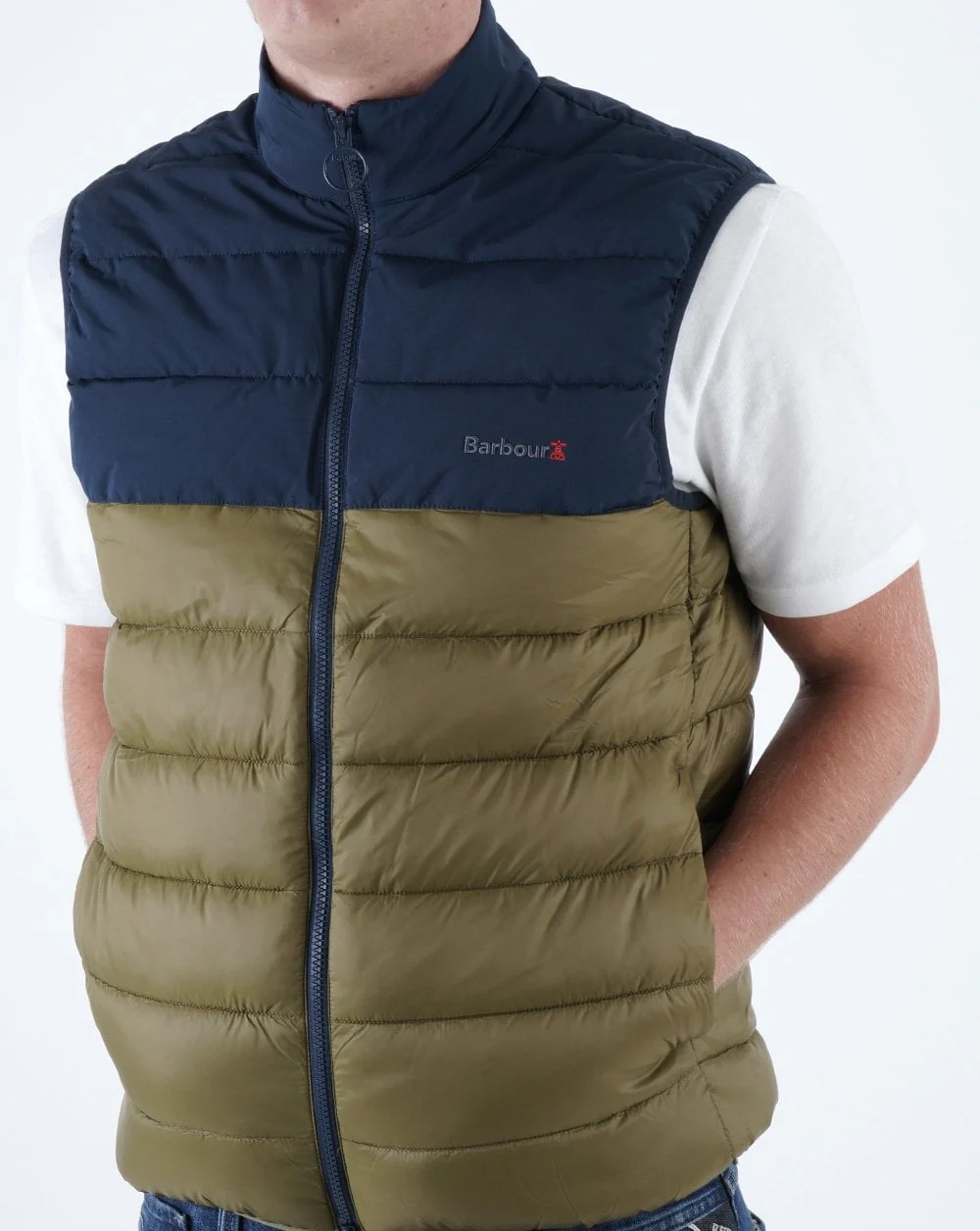 Barbour Heburn Gilet North Green - Image 3