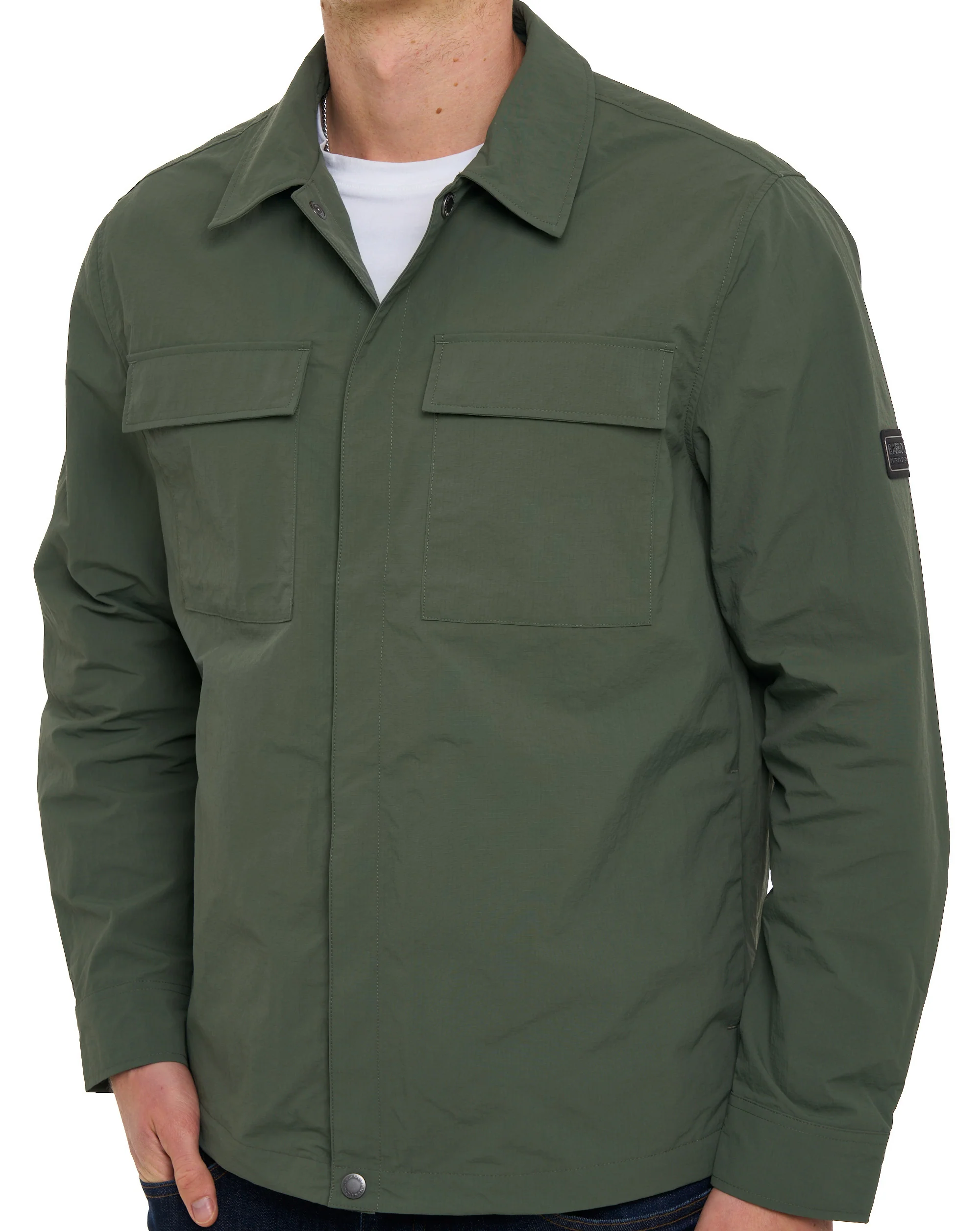 Barbour International Ardie Overshirt Thyme - Image 2