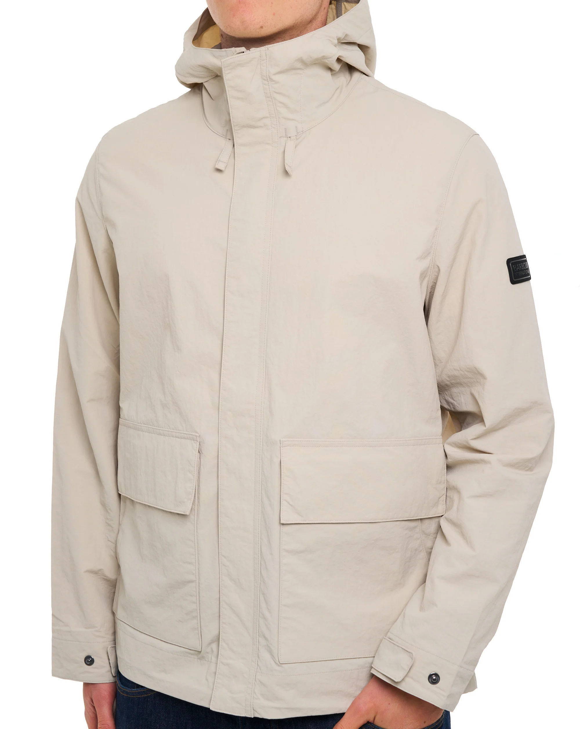 Barbour International Barnwell Showerproof Jacket Mist - Image 3