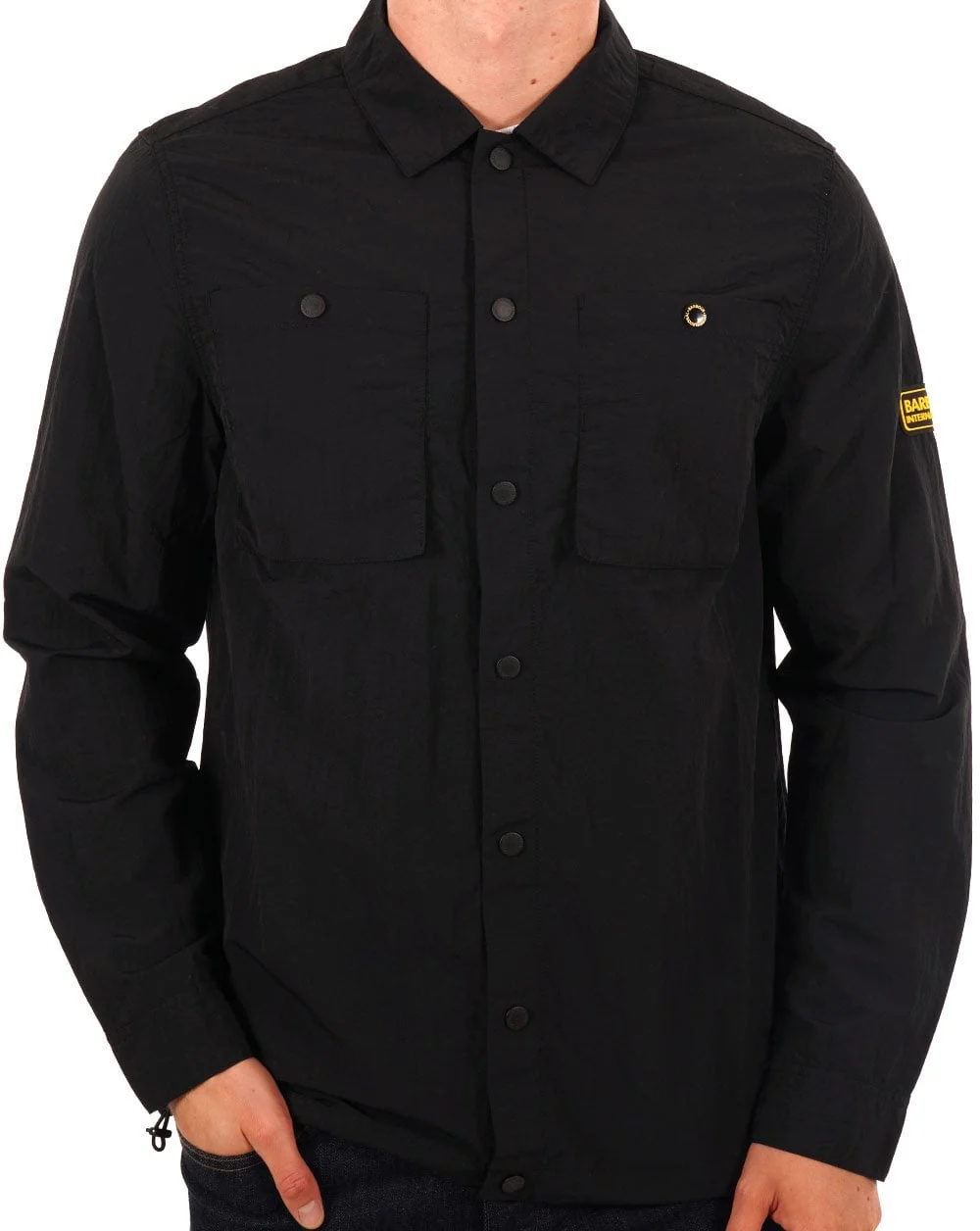 Barbour International Cadwell Overshirt Black
