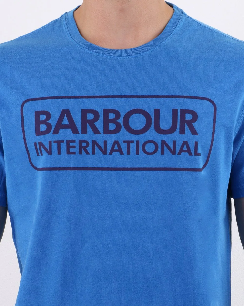 Barbour International Kit Pigment Tee Brit Blue - Image 3