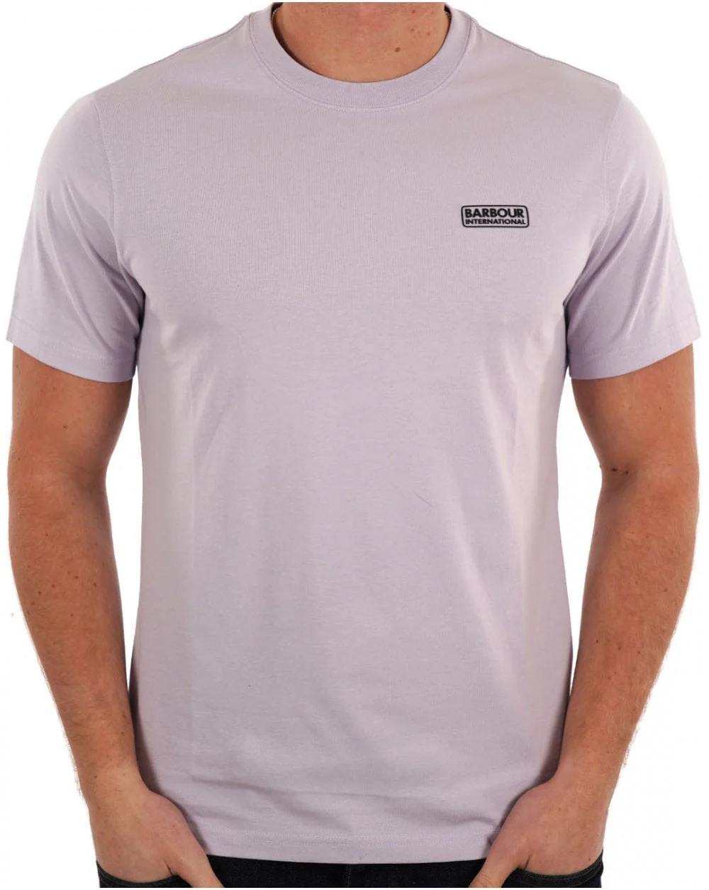 Barbour International Small Logo T-shirt Thistle