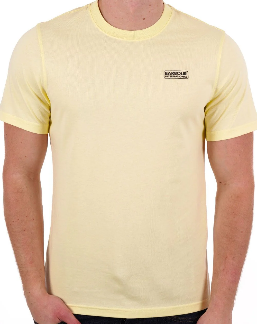 Barbour International Small Logo T-shirt Yellow