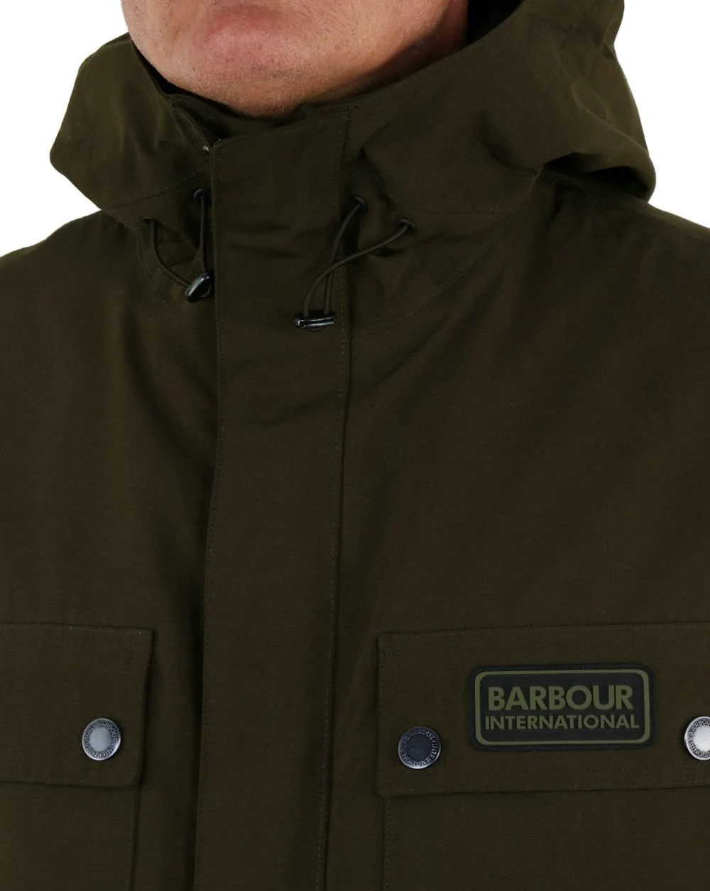 Barbour International Tourer Endo Jacket Olive - Image 3