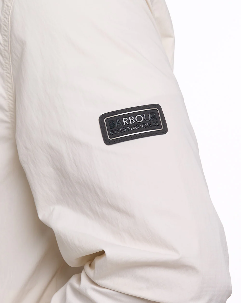 Barbour International Warren Overshirt Whisper White - Image 3