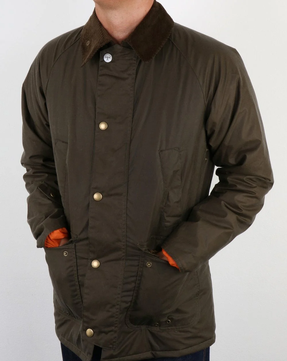 Barbour Lingmell Wax Jacket Clay - Image 3