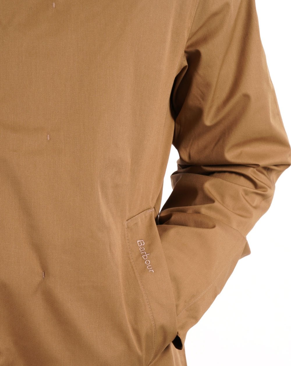 Barbour Lorden Waterproof Mac Sand - Image 4