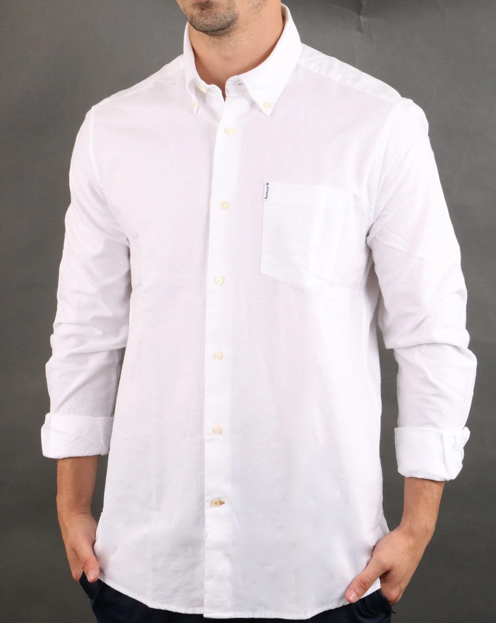 Barbour Oxford Shirt White