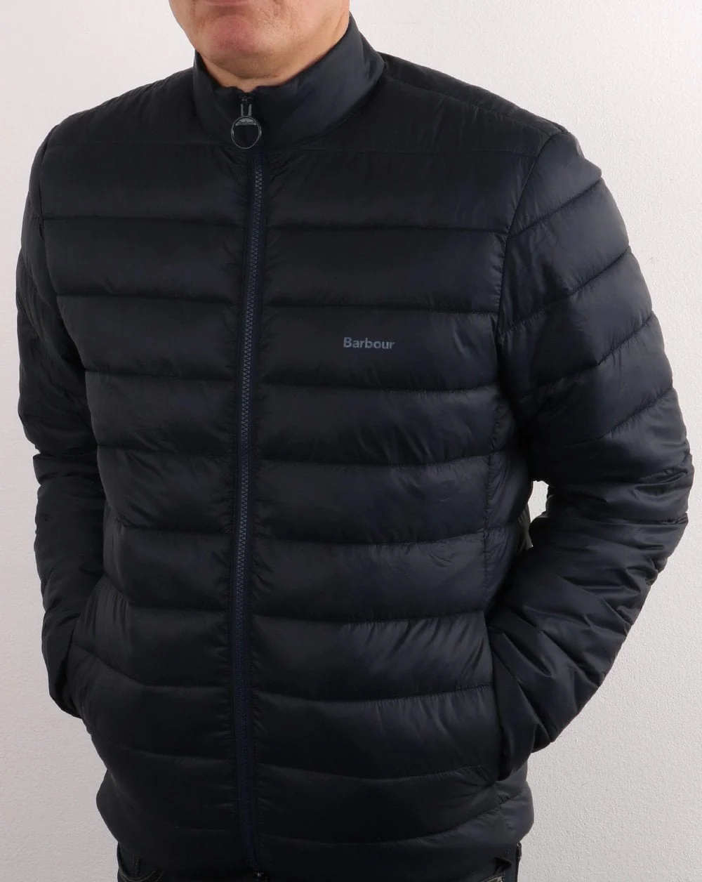 Barbour Penton Quilt Jacket Navy - Image 3