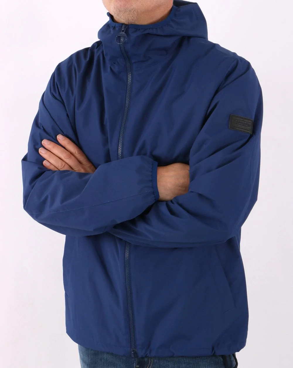 Barbour Pinton Showerproof Jacket Inky Blue - Image 4