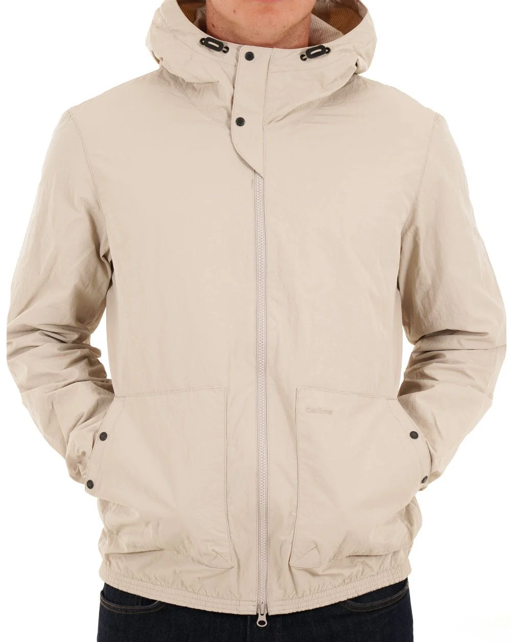 Barbour Riverdale Showerproof Jacket Mist - Image 3