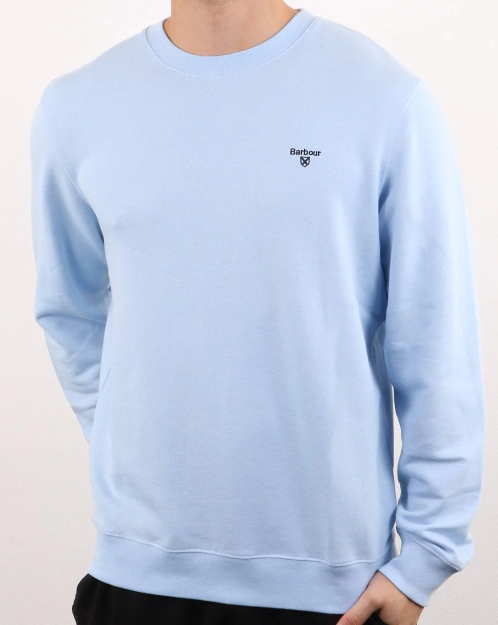 Barbour Seton Crew Sweat Blue - Image 2
