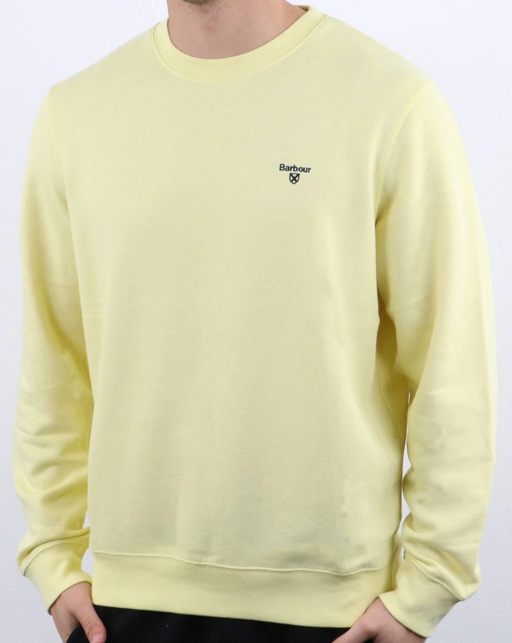 Barbour Seton Crew Sweat Yellow