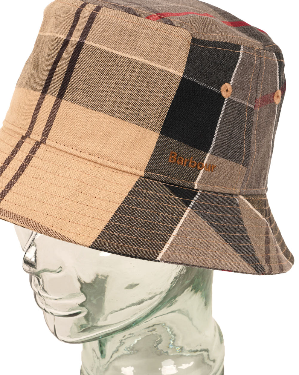 Barbour Telfield Tartan Bucket Hat Classic Tartan - Image 3