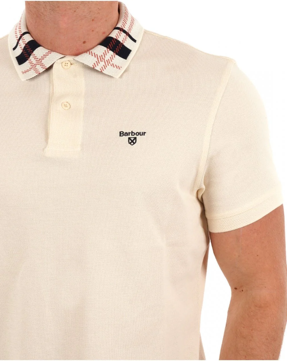 Barbour Trematon Polo Shirt Antique White - Image 2