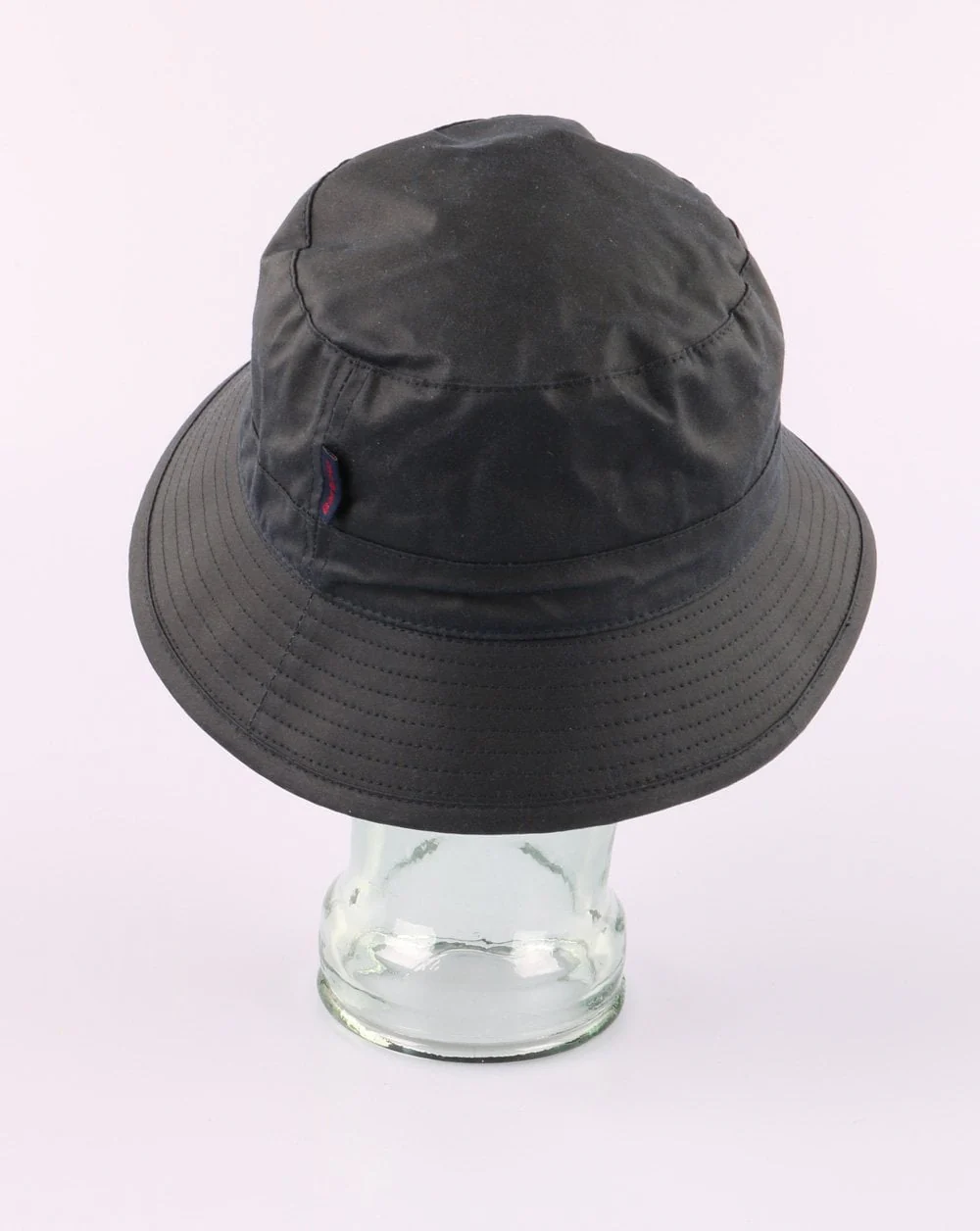 Barbour Wax Sports Hat Navy - Image 3