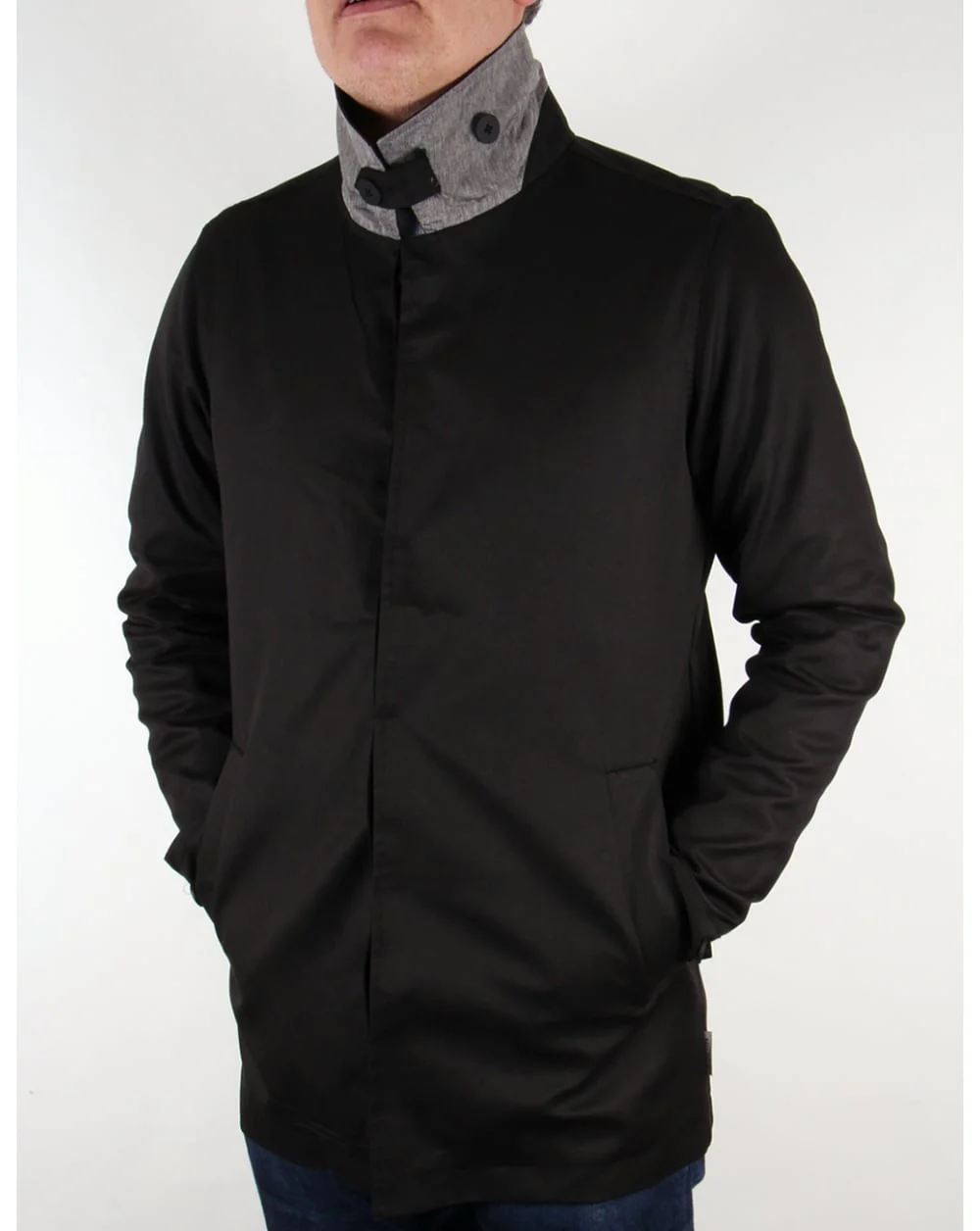 Bellfield Bonded Mac Black - Image 4