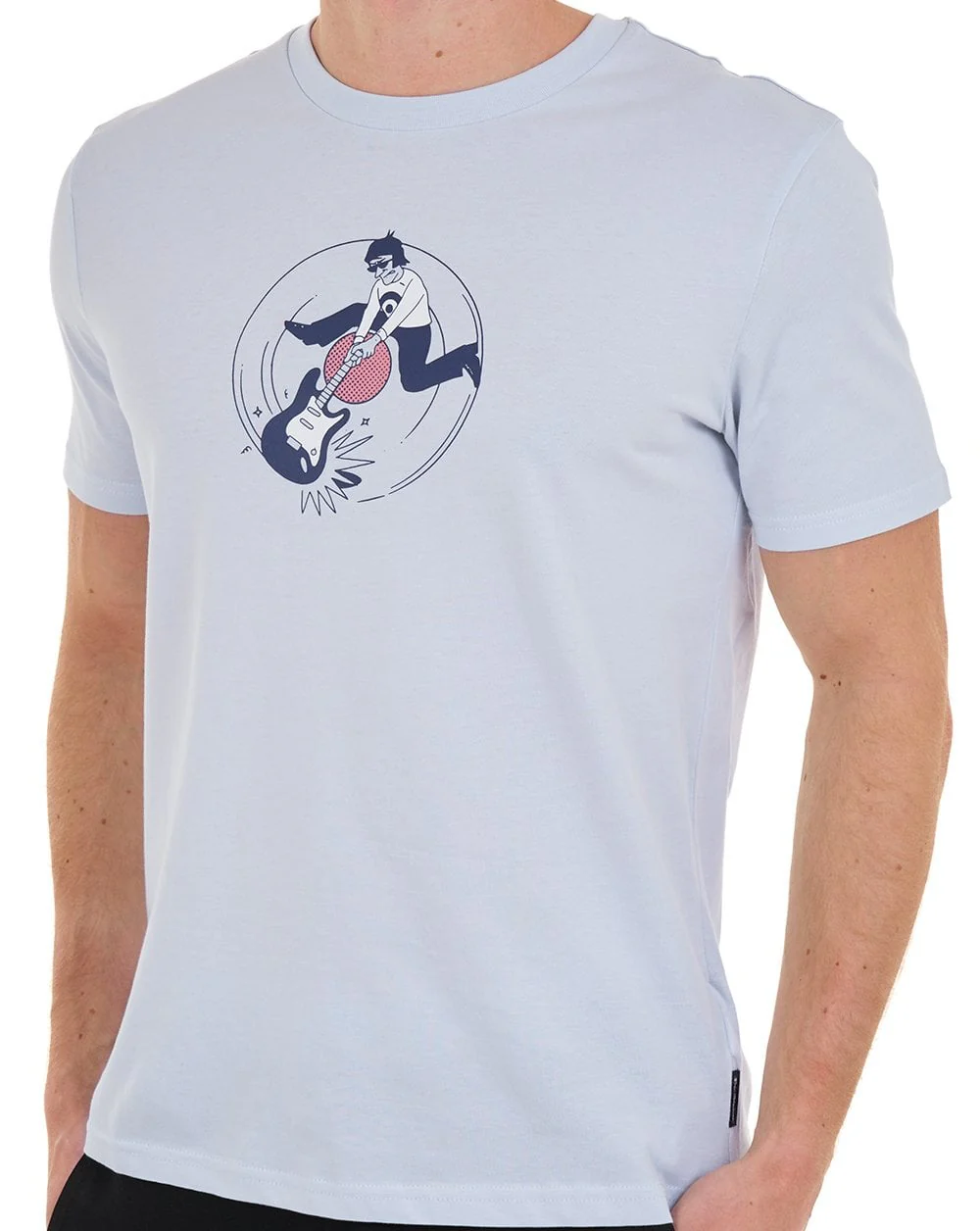 Ben Sherman Smash Target T-shirt Light Blue - Image 2
