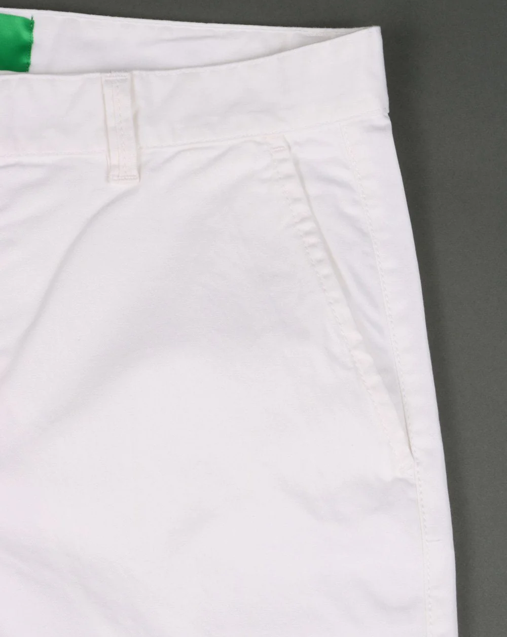 Benetton Bermuda Shorts White - Image 2