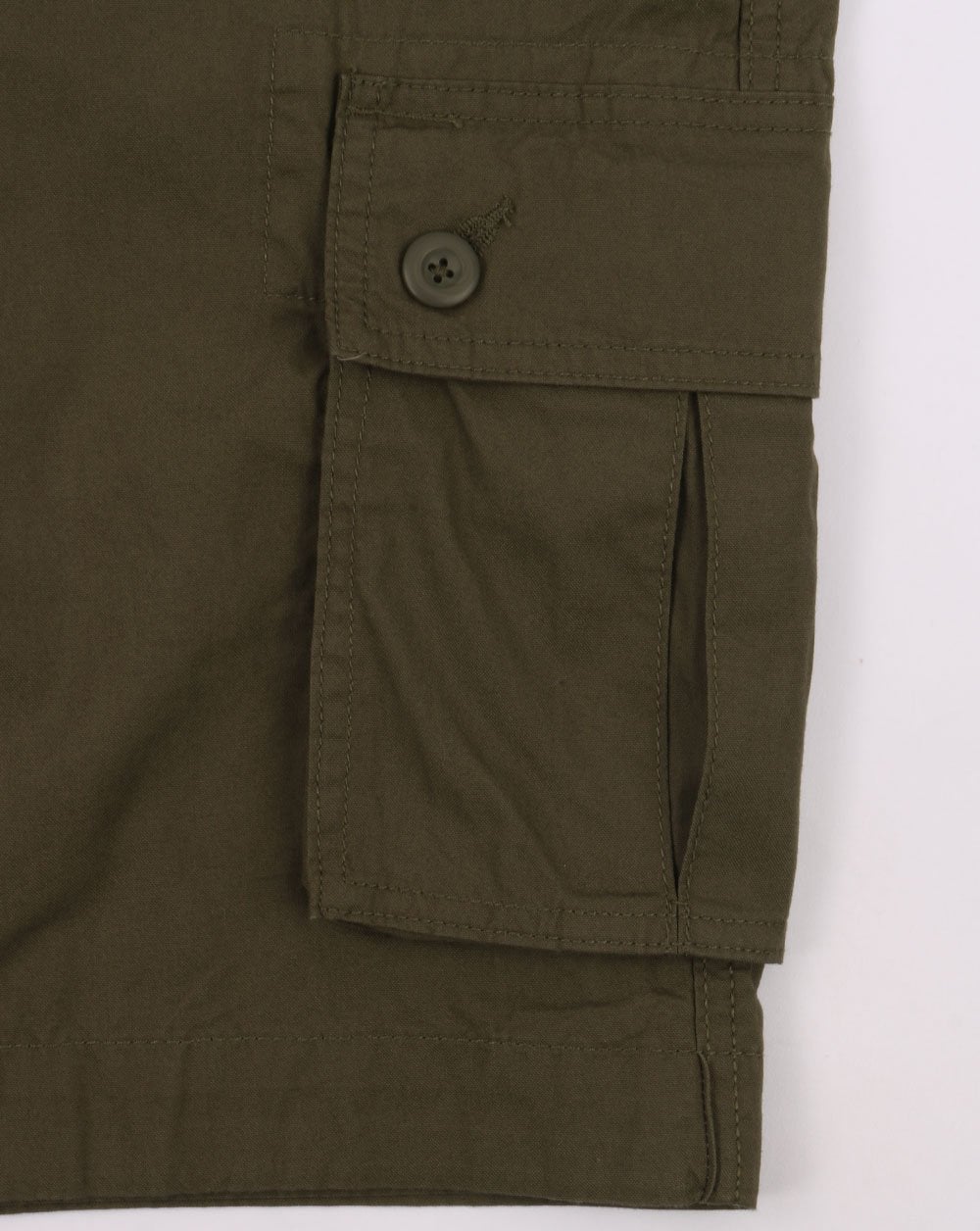 Benetton Combat Shorts Khaki - Image 2