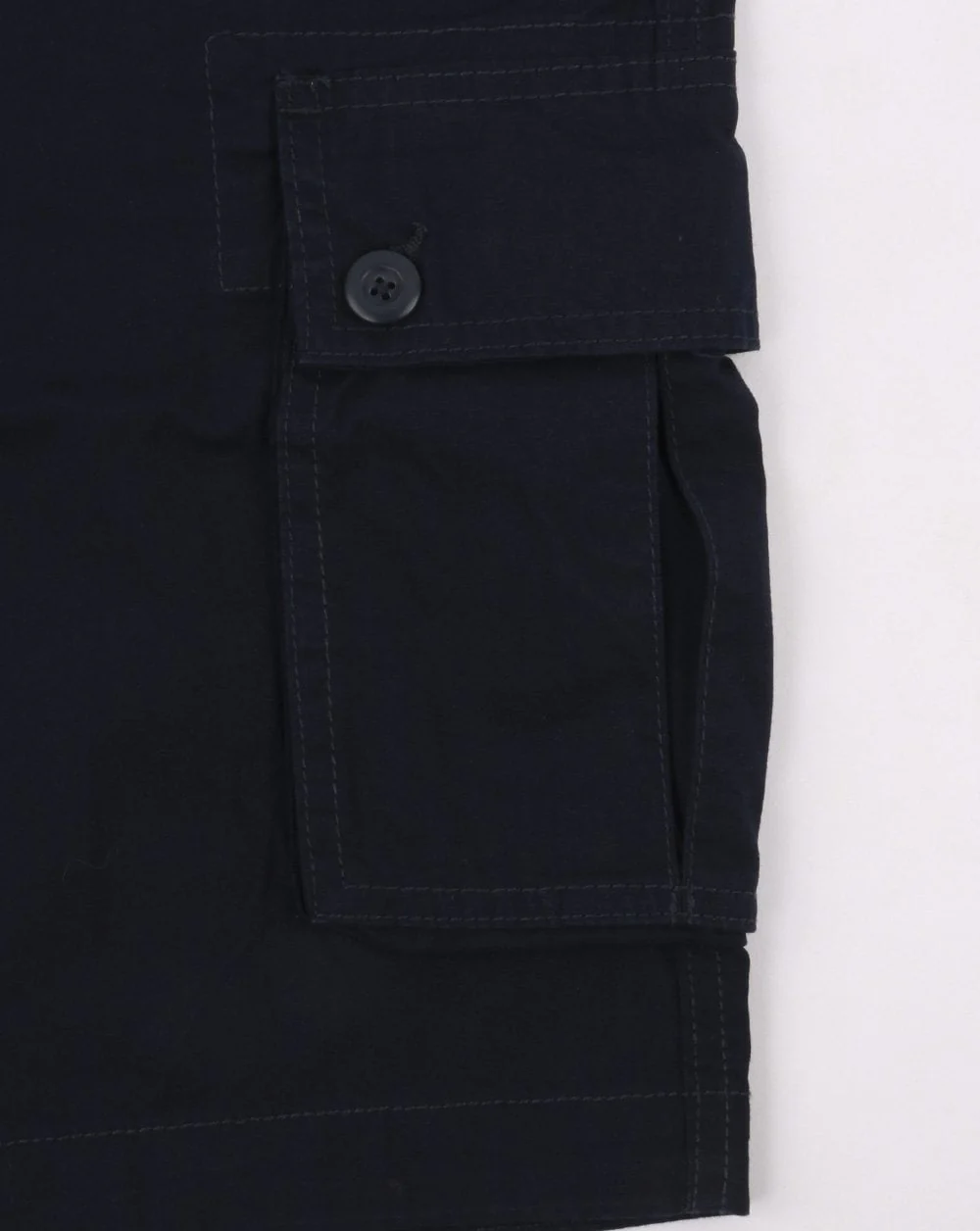 Benetton Combat Shorts Navy - Image 2