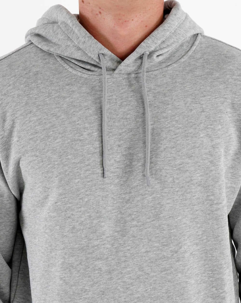 Benetton Cotton Hoodie Grey Marl - Image 5