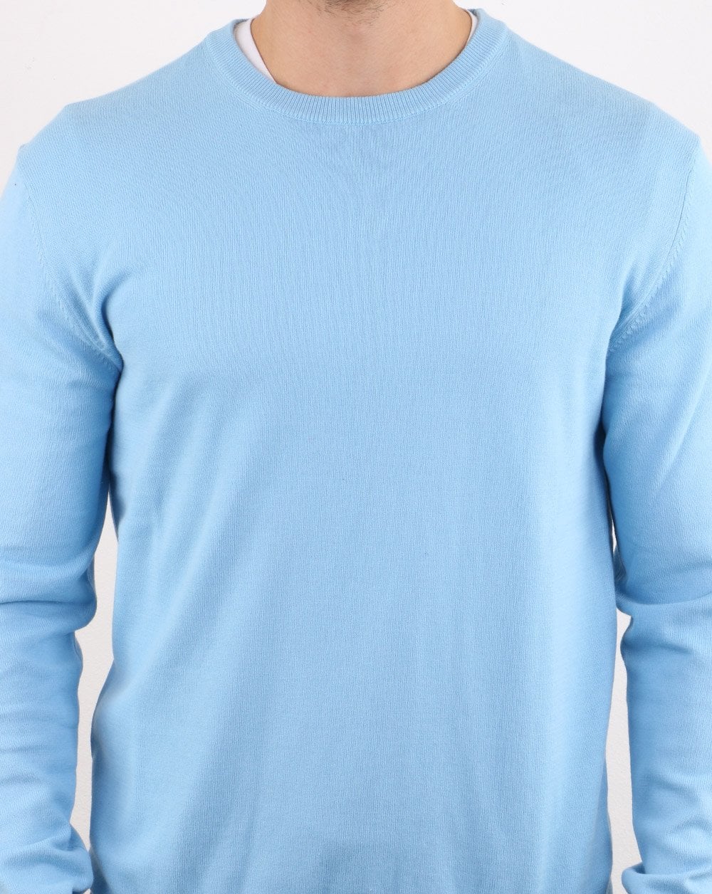 Benetton Cotton Jumper Blue - Image 4
