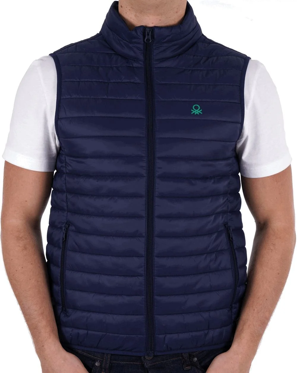 Benetton Gilet Navy