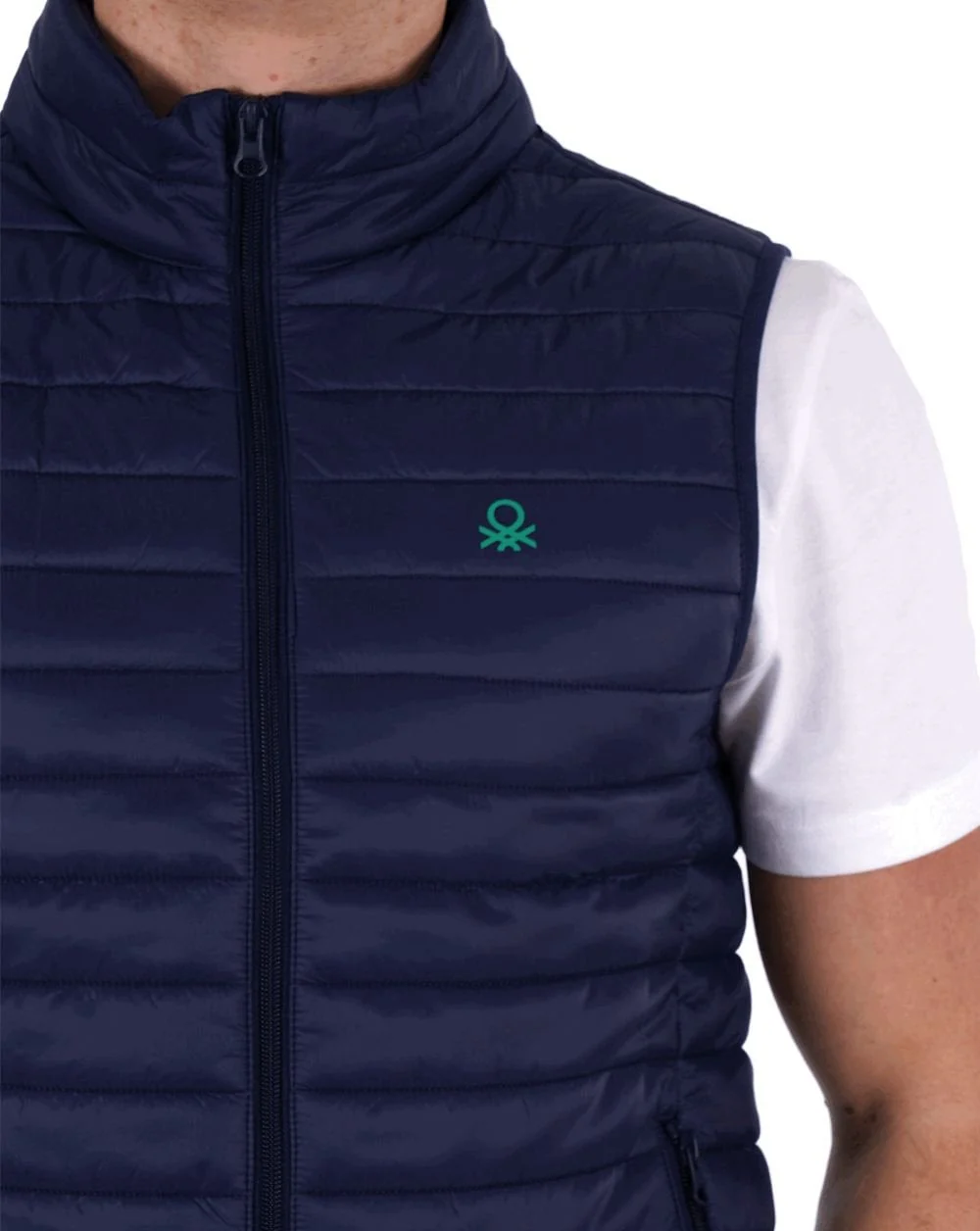 Benetton Gilet Navy - Image 2