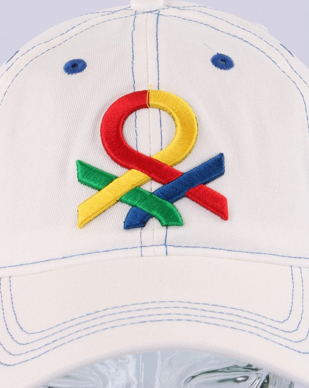 Benetton Logo Cap White - Image 2