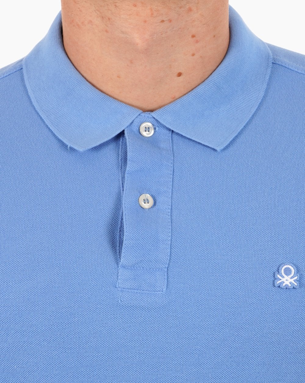Benetton Polo Shirt Ocean - Image 2