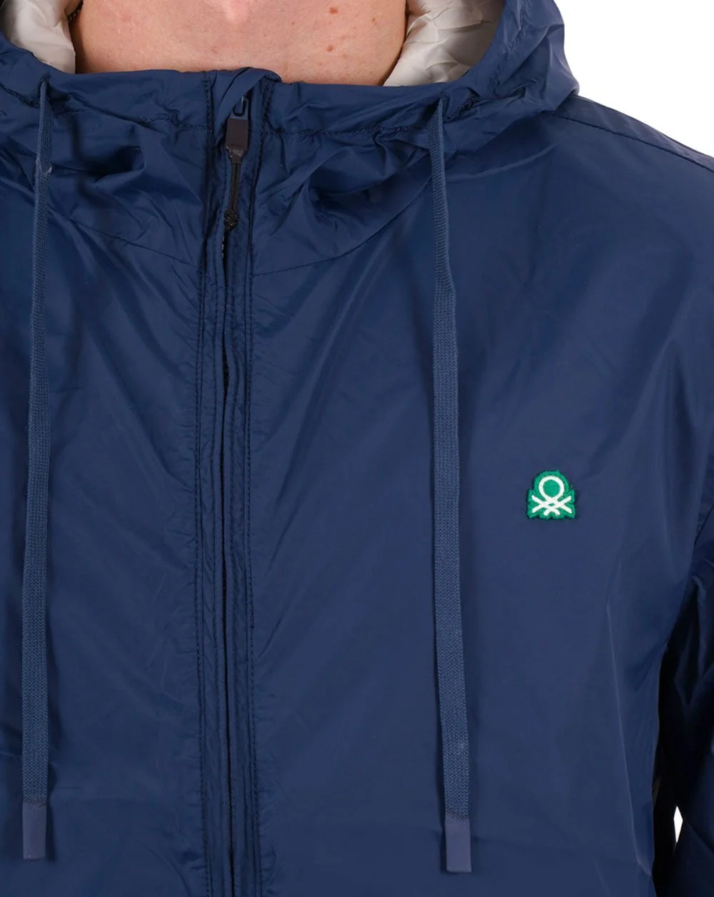 Benetton Rain Defender Jacket Navy - Image 2