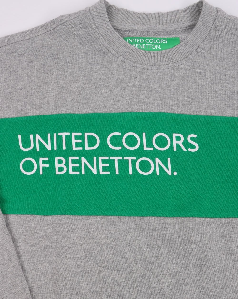 Benetton United Colours Sweatshirt Grey - Image 2