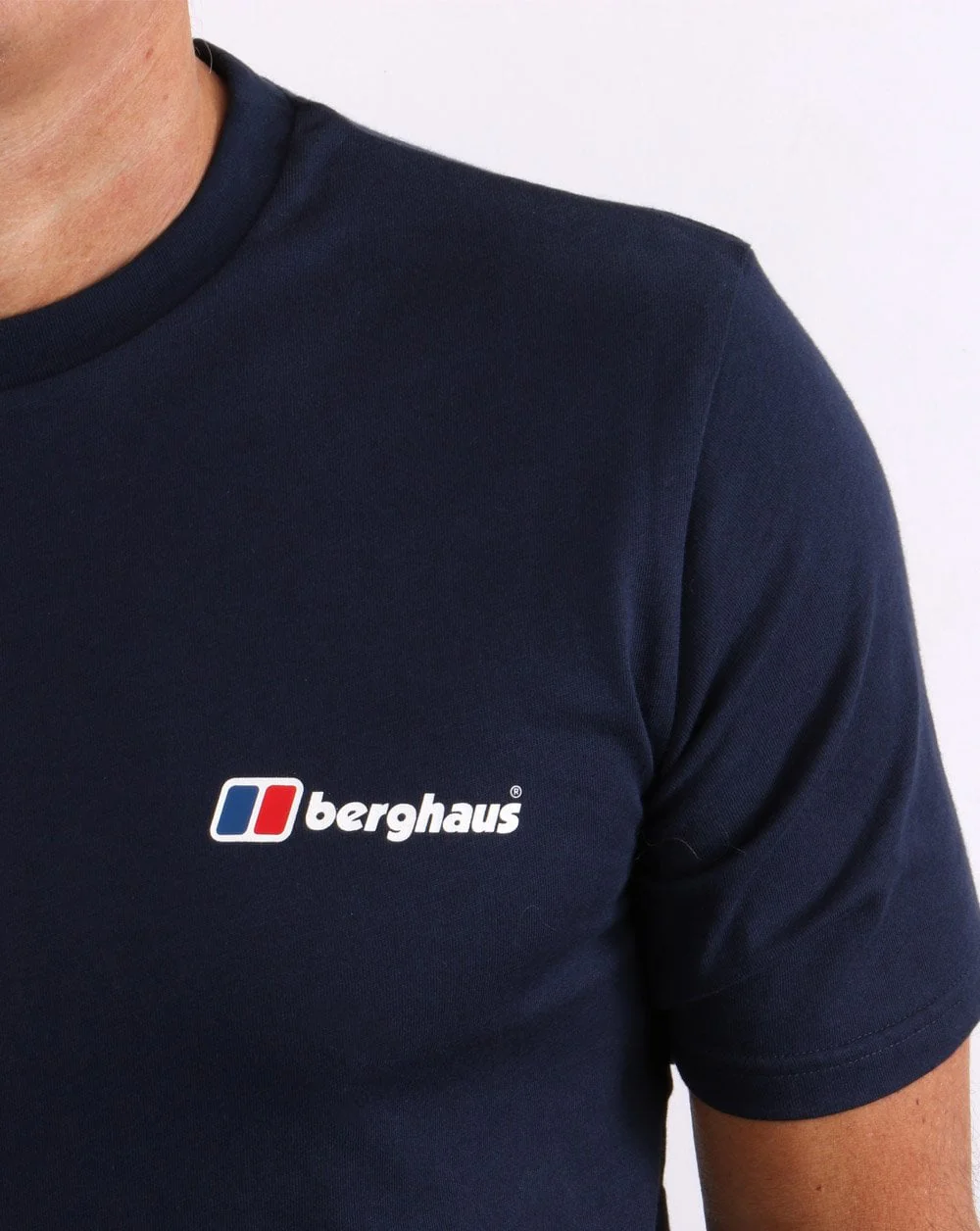 Berghaus Classic Logo T-shirt Navy - Image 2