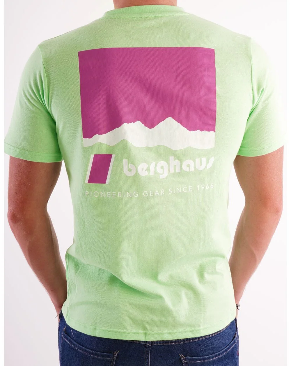 Berghaus Dean St. Skyline T-shirt Green - Image 4