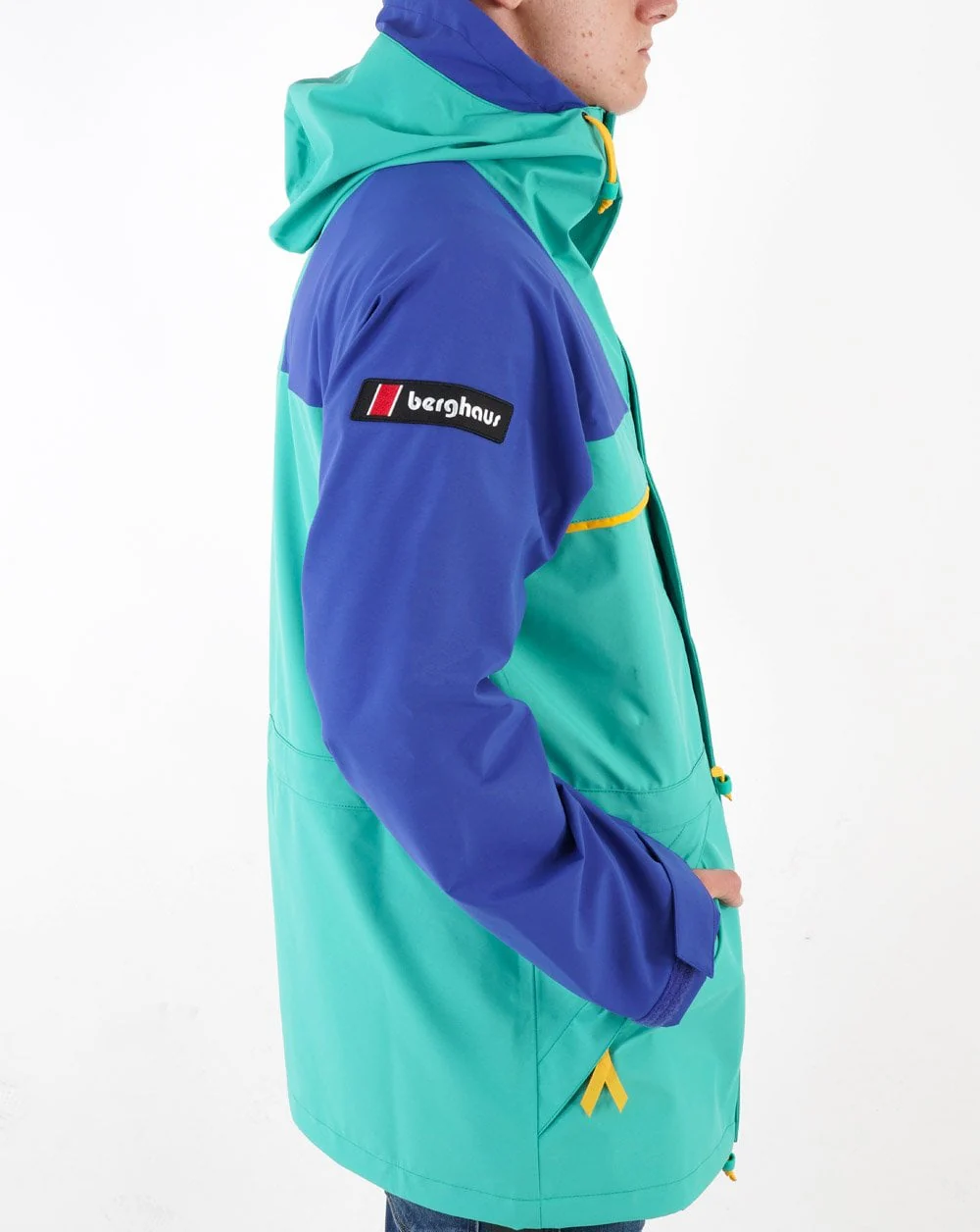 Berghaus Dean St. Tempest 89 Jacket Sea Green/Clematis Blue - Image 3
