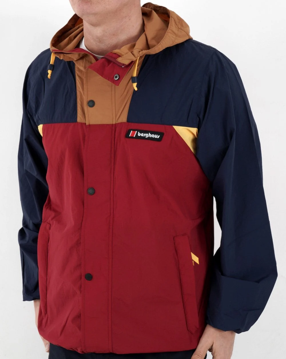 Berghaus Dean Street Windbreaker Red/dusk/yellow - Image 4