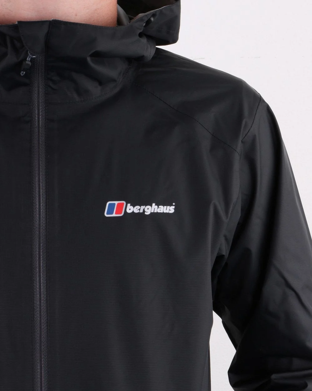 Berghaus Deluge Light Shell Jacket Black - Image 3