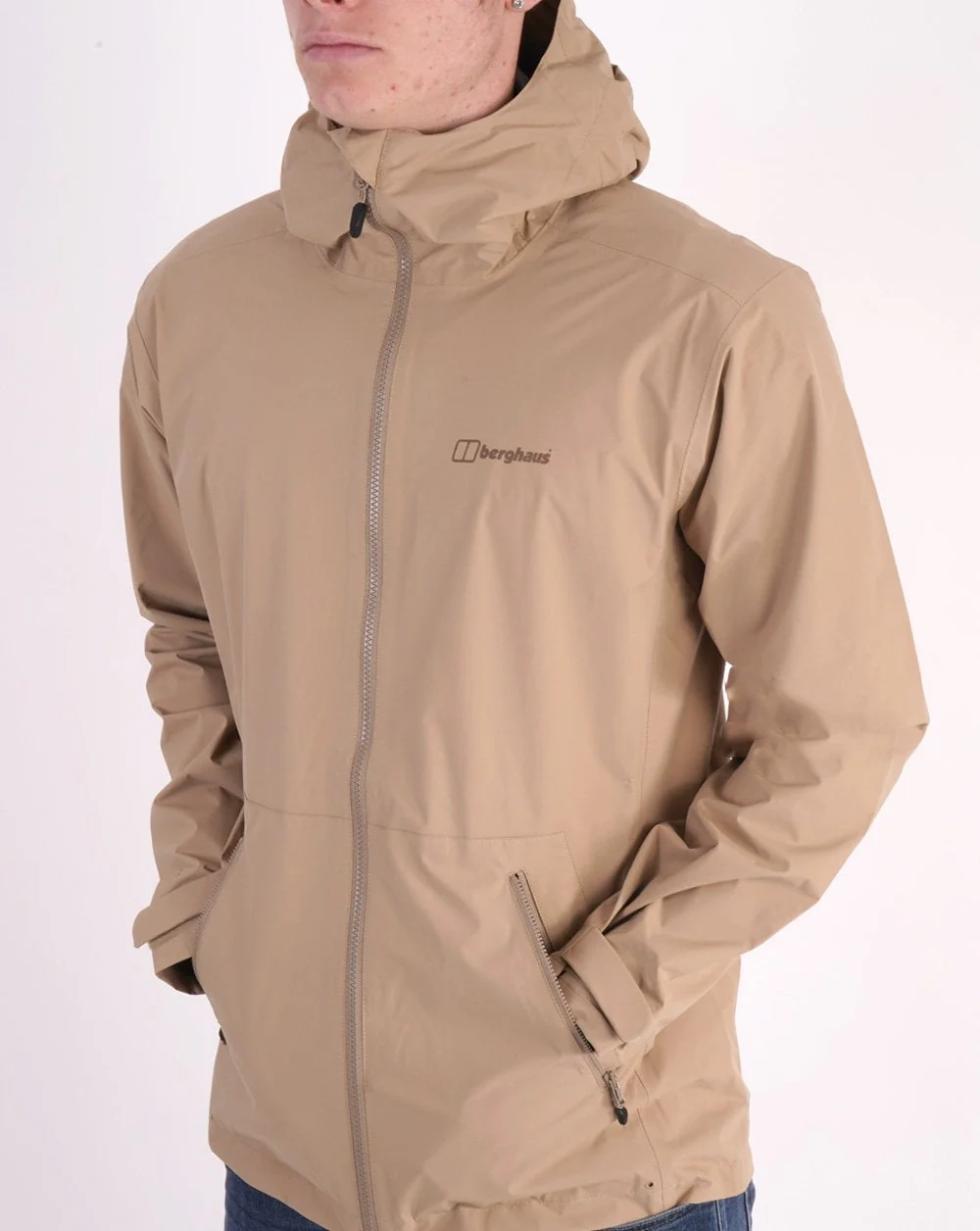 Berghaus Deluge Pro 2.0 Shell Jacket Sand - Image 4