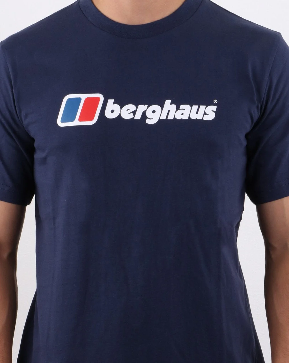 Berghaus Logo T Shirt Navy - Image 4